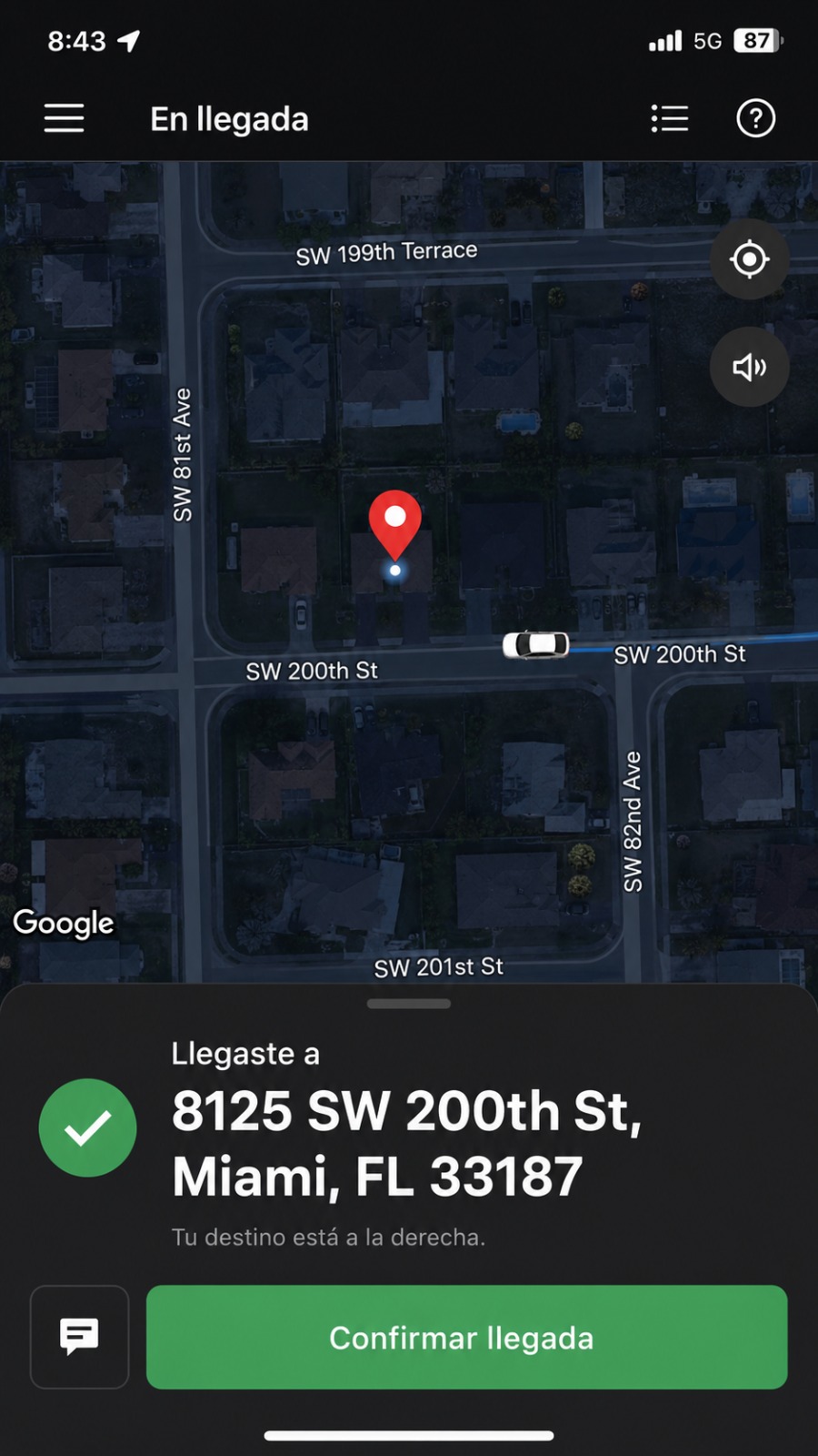 2. Captura GPS — Casas sin número visible