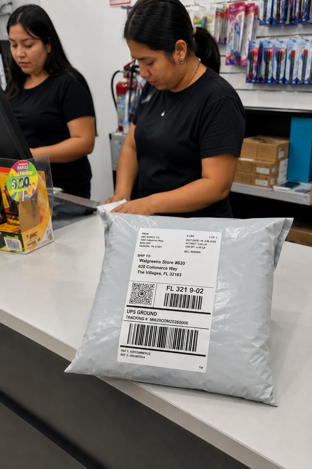 3. Entrega — Locales comerciales y UPS MI