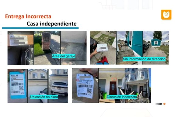 Ejemplos reales de entrega incorrecta en casa